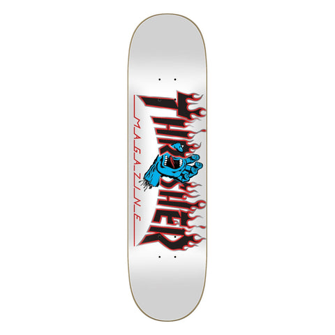 Santa Cruz X Thrasher Screaming Flame Logo Skateboard Deck 8.0 x 31.6