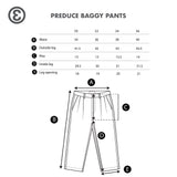 Preduce Baggy Pleated Chino Pants Khaki