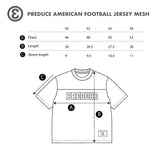 Preduce American Football Jersey Navy Blue/Maiz