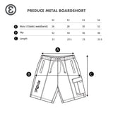 Preduce Metal Boardshorts Black