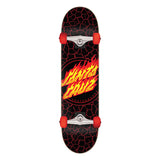 Santa Cruz Flame Dot Full Skateboard Complete 8.00 x 31.25