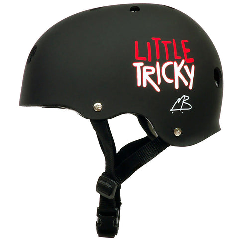 Triple 8 Little Tricky Kids Helmet V2 Black Rubber 01