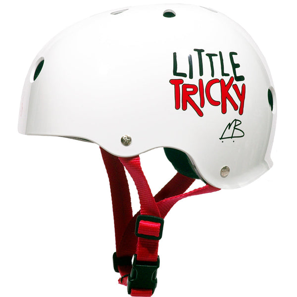 Triple 8 Little Tricky Kids Helmet V2 White Glossy 01