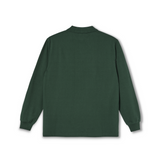 Polar Polo Longleeve Shirt Dark Green 02