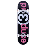 Preduce OG Logo Black/Pink Skateboard Complete 8.0