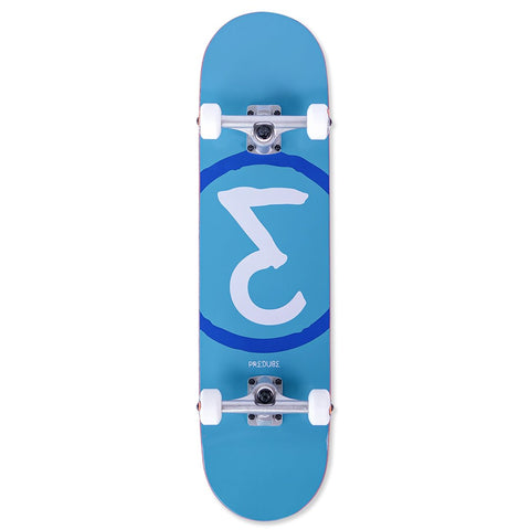 Preduce Big E Blue/White Skateboard Complete 8.0
