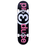 Preduce OG Logo Black/Pink Skateboard Complete 8.0" x 32"