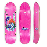 Polar Shin Sanbongi Mt. Fuji Wheels Wells Skateboard Deck SURF Jr. Special Shape 8.75"
