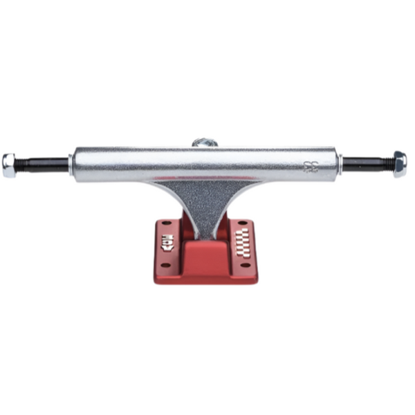 Ace 33 Classic Polished/Red Skateboard Trucks