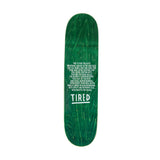 Tired Sad Turtle Skateboard Deck Regular 8.75"