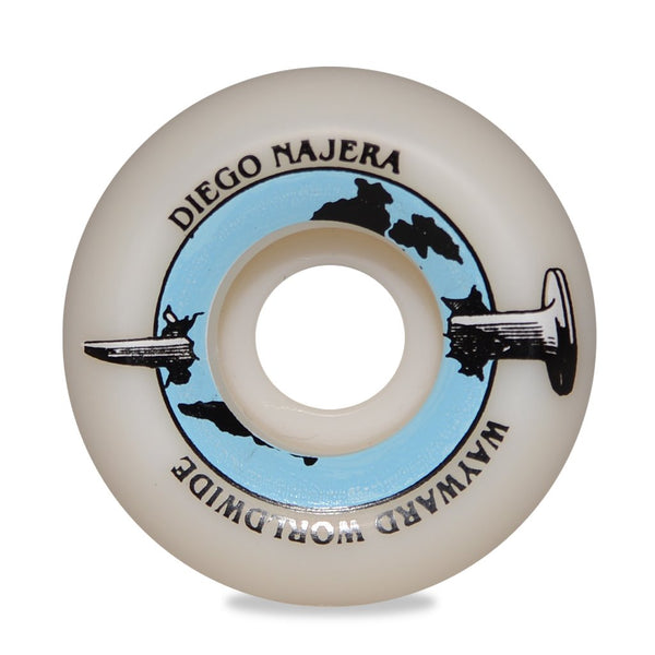 Wayward Diego Najera Funnel Cut 101a Skateboard Wheels 52mm