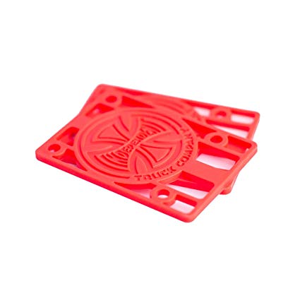 Independent Genuine Parts 1/8" Riser Pads Red